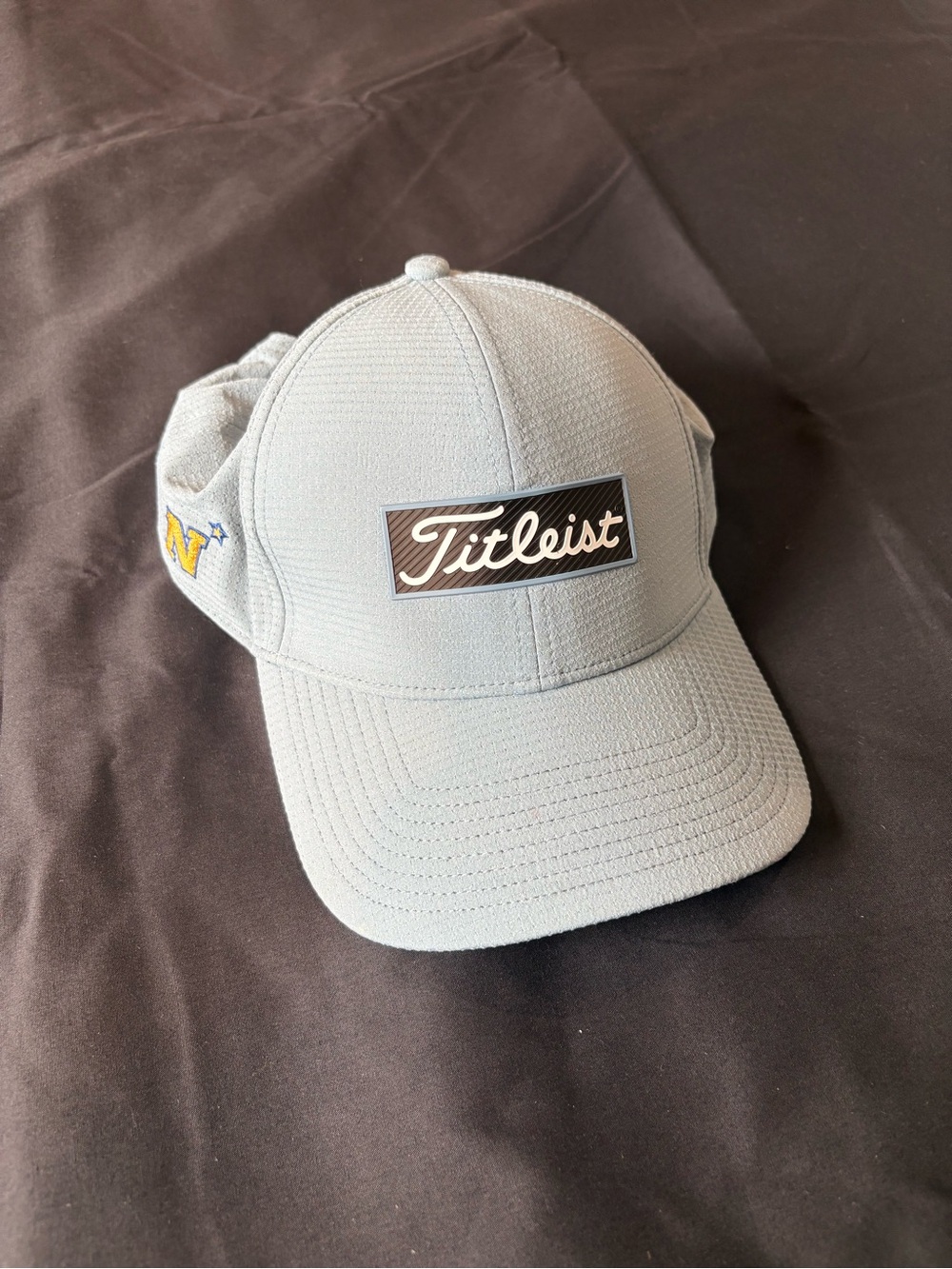 Titleist Kids Light Gray Performance Cap with Logo Patch